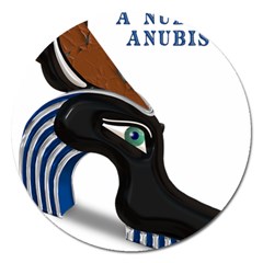 Anubis Sf App Magnet 5  (round) by AnarKissed