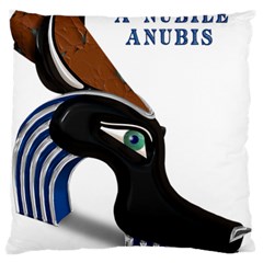 Anubis Sf App Large Flano Cushion Case (two Sides) by AnarKissed