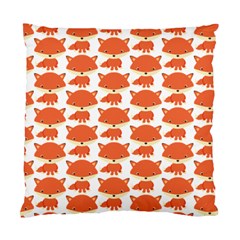 Cute Little Fox Pattern Standard Cushion Case (one Side) by paulaoliveiradesign