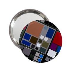 Abstract Composition 2.25  Handbag Mirrors