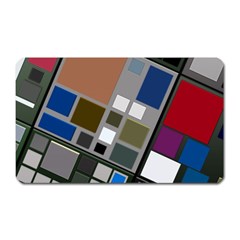 Abstract Composition Magnet (Rectangular)