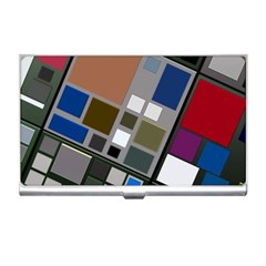 Abstract Composition Business Card Holders