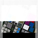 Abstract Composition Rectangular Jigsaw Puzzl Front