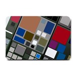 Abstract Composition Small Doormat  24 x16  Door Mat