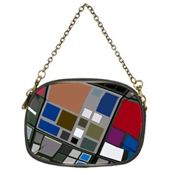 Abstract Composition Chain Purses (One Side) 