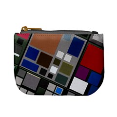 Abstract Composition Mini Coin Purses by Nexatart