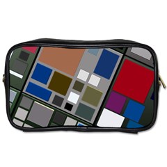 Abstract Composition Toiletries Bags