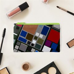 Abstract Composition Cosmetic Bag (XS)