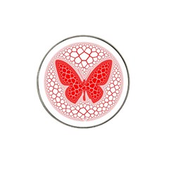 Butterfly Hat Clip Ball Marker (10 Pack)