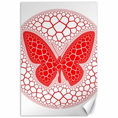 Butterfly Canvas 24  X 36  by Nexatart