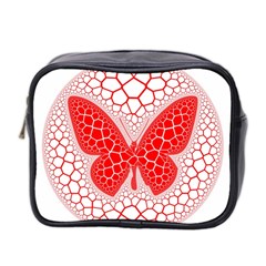 Butterfly Mini Toiletries Bag 2-side by Nexatart