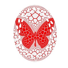 Butterfly Ornament (oval Filigree)