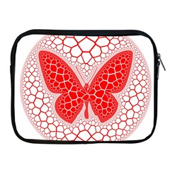 Butterfly Apple Ipad 2/3/4 Zipper Cases by Nexatart