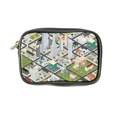 Simple Map Of The City Coin Purse by Nexatart