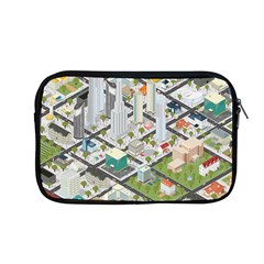 Simple Map Of The City Apple Macbook Pro 13  Zipper Case by Nexatart