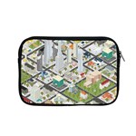 Simple Map Of The City Apple MacBook Pro 15  Zipper Case Front