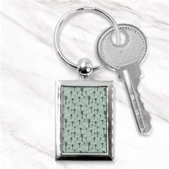 Telephone Lines Repeating Pattern Key Chains (rectangle)  by Nexatart