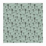 Telephone Lines Repeating Pattern Medium Glasses Cloth (2-Side) Front