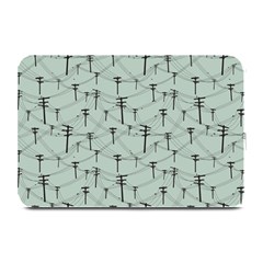 Telephone Lines Repeating Pattern Plate Mats by Nexatart