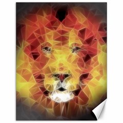 Fractal Lion Canvas 12  X 16   by Nexatart