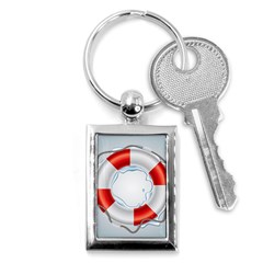 Spare Tire Icon Vector Key Chains (rectangle)  by Nexatart