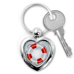 Spare Tire Icon Vector Key Chains (heart)  by Nexatart