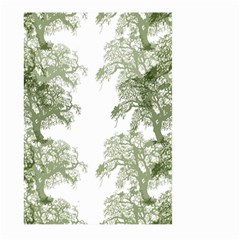 Trees Tile Horizonal Large Garden Flag (two Sides) by Nexatart