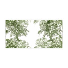 Trees Tile Horizonal Yoga Headband by Nexatart