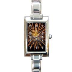 Pyrotechnics Thirty Eight Rectangle Italian Charm Watch by Nexatart