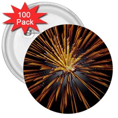 Pyrotechnics Thirty Eight 3  Buttons (100 Pack)  by Nexatart