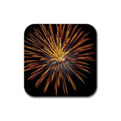 Pyrotechnics Thirty Eight Rubber Square Coaster (4 Pack)  by Nexatart