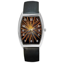 Pyrotechnics Thirty Eight Barrel Style Metal Watch by Nexatart