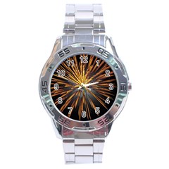 Pyrotechnics Thirty Eight Stainless Steel Analogue Watch by Nexatart