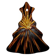 Pyrotechnics Thirty Eight Ornament (christmas Tree)  by Nexatart