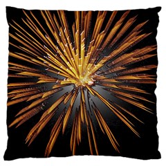 Pyrotechnics Thirty Eight Large Cushion Case (two Sides) by Nexatart