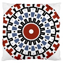 Mandala Art Ornament Pattern Large Cushion Case (two Sides) by Nexatart