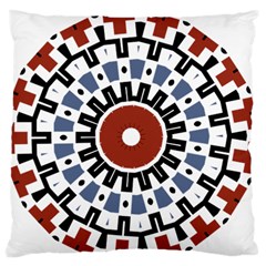 Mandala Art Ornament Pattern Standard Flano Cushion Case (one Side) by Nexatart