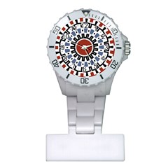 Mandala Art Ornament Pattern Plastic Nurses Watch by Nexatart