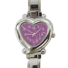 Plumelet Pen Ethnic Elegant Hippie Heart Italian Charm Watch by Nexatart