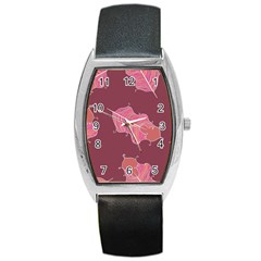 Plumelet Pen Ethnic Elegant Hippie Barrel Style Metal Watch by Nexatart