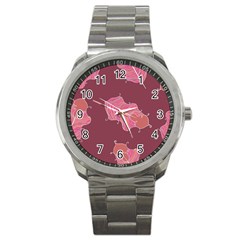 Plumelet Pen Ethnic Elegant Hippie Sport Metal Watch by Nexatart