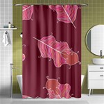 Plumelet Pen Ethnic Elegant Hippie Shower Curtain 48  x 72  (Small)  Curtain(48  X 72 ) - 42.18 x64.8  Curtain(48  X 72 )