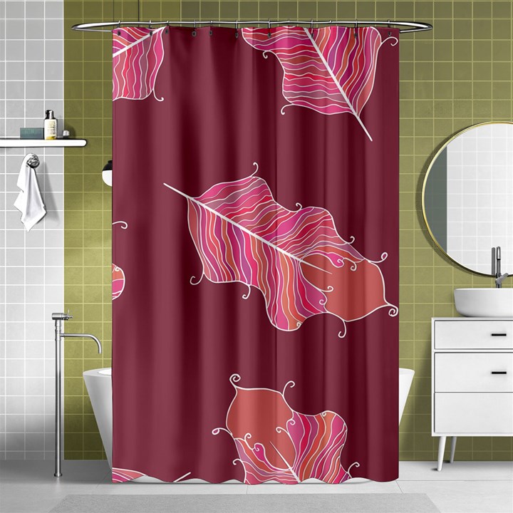 Plumelet Pen Ethnic Elegant Hippie Shower Curtain 48  x 72  (Small) 