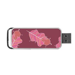 Plumelet Pen Ethnic Elegant Hippie Portable Usb Flash (two Sides) by Nexatart