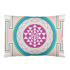 Mandala Design Arts Indian Pillow Case by Nexatart