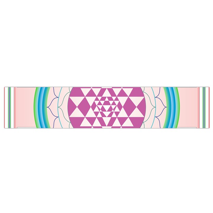 Mandala Design Arts Indian Flano Scarf (Small)