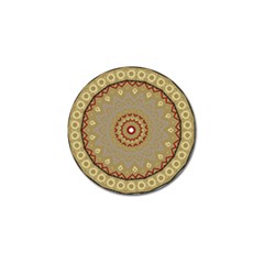 Mandala Art Ornament Pattern Golf Ball Marker (10 Pack) by Nexatart