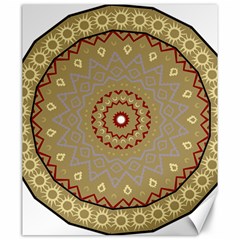 Mandala Art Ornament Pattern Canvas 20  X 24   by Nexatart