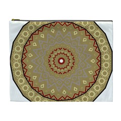 Mandala Art Ornament Pattern Cosmetic Bag (xl) by Nexatart