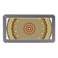 Mandala Art Ornament Pattern Memory Card Reader (mini) by Nexatart